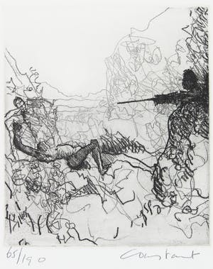 Constant - Ets, De Executie / Prent 190 kopen? Bied vanaf 200!