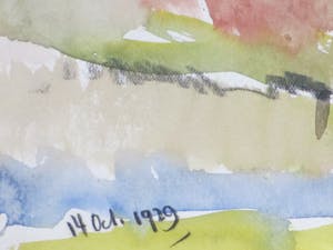 Han Krug - Westland Zuid-Holland - Aquarel kopen? Bied vanaf 40!