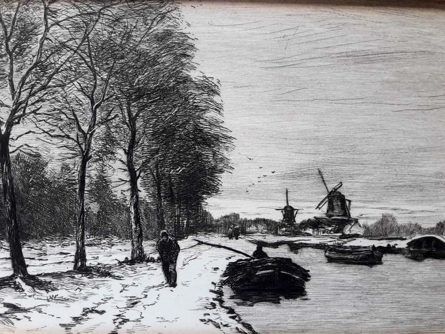 Willem Steelink (jr.) - Naar Apol, Jaagpad langs de Vecht. kopen? Bied vanaf 49!