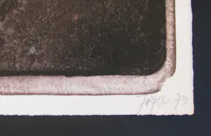 Bernhard Jäger - 'Kastenkopf', litho, genummerd, betiteld en gesigneerd kopen? Bied vanaf 49!