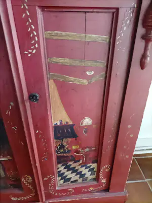 Curiosa - Servies kast / Hal kast 1930 kopen? Bied vanaf 100!