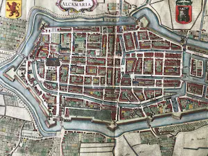 Frederik de Wit - Alkmaar, plattegrond kopen? Bied vanaf 299!