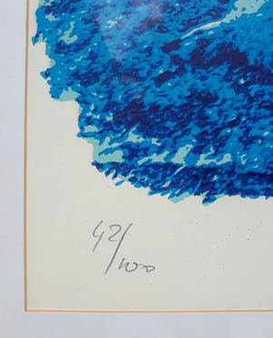 Karel Appel - Tuesday, zeefdruk (ingelijst, groot) kopen? Bied vanaf 175!