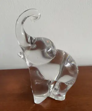 Maleras Sweden - Kristallen figuur van een olifant ontwerp Folke Walving kopen? Bied vanaf 40!