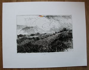 Elmar Gille - Portefeuille met 10 etsen: De Haagse Etsclub - 1993 kopen? Bied vanaf 550!