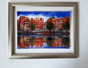 Elena Polyakova - Een gracht in Amsterdam kopen? Bied vanaf 65!