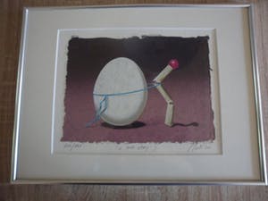 Sharon Amir - Zeefdruk. Titel: “ A Love story 1 “. kopen? Bied vanaf 30!