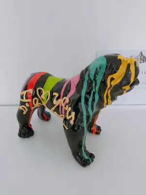 Hannes D'Haese - English bulldog black i love you kopen? Bied vanaf 150!