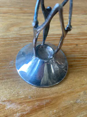 Corry Ammerlaan - Verzilverde Kandelaar “Samenwerking op niveau” door Corry Ammerlaan kopen? Bied vanaf 28!