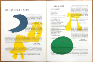 Joan Miro - Derrière Le Miroir - no. 14-15 - Jaar 1948 - Maeght Paris - 2e Editie - Goed kaufen? Bieten Sie von 50!