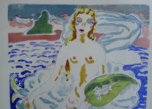 Kees van Dongen - Gravure 101 nacht: 'Les femmes serpentines' kopen? Bied vanaf 30!