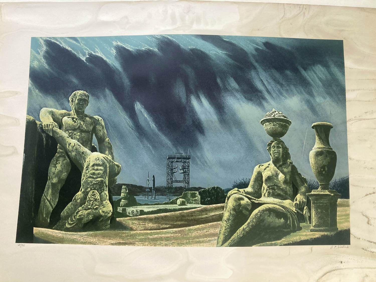 Carel Willink - Complete uitgave 6 zeefdrukken door G.I.N. Gallery kopen? Bied vanaf 50!