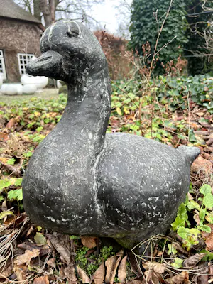 Gerard Brouwer - vrolijke bronzen gans kopen? Bied vanaf 400!