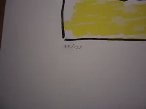 Espen Hagen - Zeefdruk, "Beach ". kopen? Bied vanaf 40!