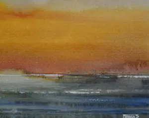 Franklin Meijer - Waddenzee - Zonsondergang kaufen? Bieten Sie von 20!