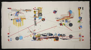 Sam Middleton - Zeefdruk, Zonder titel kopen? Bied vanaf 20!