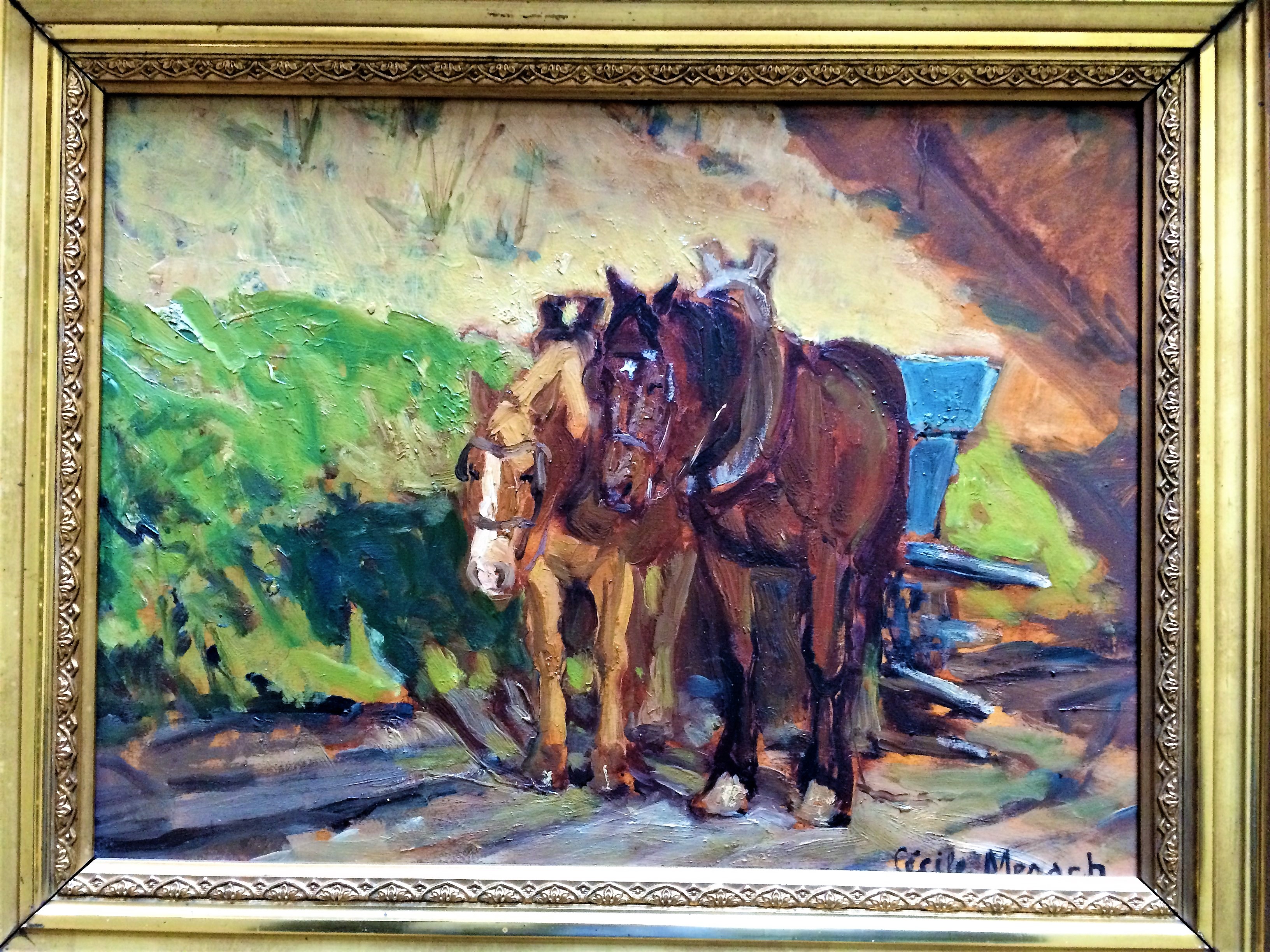 Cécile Mersch - Trekpaarden met kar kopen? Bied vanaf 129!