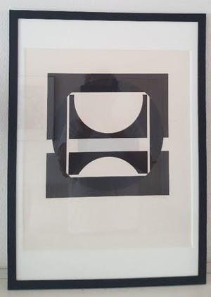 Gilbert Decock - beperkte oplage: zeefdruk '‘Composition’ kopen? Bied vanaf 185!