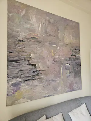 Pascale Ticheler - Prachtig groot olieverf schilderij, een pronkstuk aan de wand. kopen? Bied vanaf 2000!