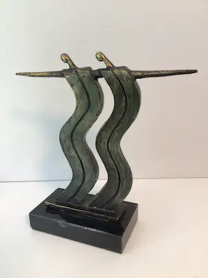 Corry Ammerlaan - Sculptuur “ Happy together “ kopen? Bied vanaf 59!