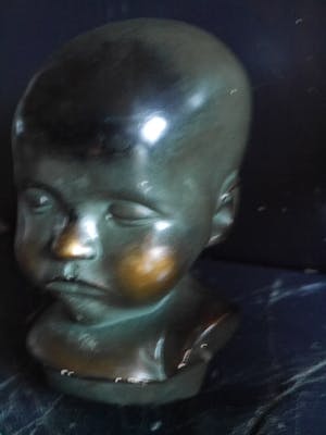 Niet of onleesbaar gesigneerd - PERKEO-babyhoofdje kopen? Bied vanaf 1!
