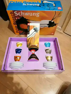 illy Art Collection - ILLY art Collection 1999 PETER ROESCH. SCHWUNG espresso verkauft für € 75!
