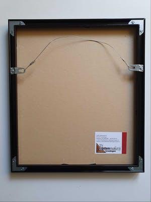 Niet of onleesbaar gesigneerd - Zittend naakt in goud op zwart (fraai gelijst) kopen? Bied vanaf 1!