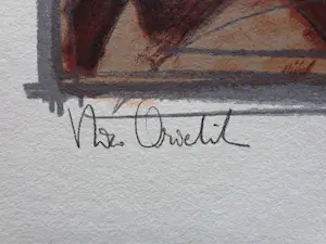 Nico Vrielink - LE REVE / KLEURZEEFDRUK / 54x39cm / SIG / GAUGUIN kopen? Bied vanaf 60!