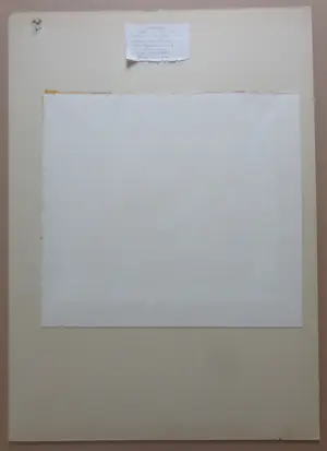 Han Faken - REAR WINDOW / ORIGINEEL WERK / 69x49cm / SIG / 1968 / PASSE-PARTOUT kopen? Bied vanaf 25!