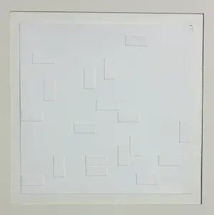 herman de vries - Collage, Random objectivation kopen? Bied vanaf 1000!