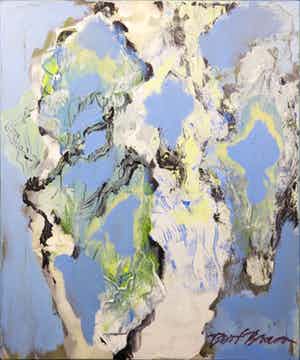 Bert Braam - Acryl op doek, Zonder titel 3 verkocht voor € 80!