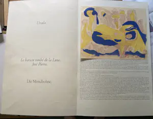 Ursula Schultze-Bluhm - Farbradierung, aus "Die Mondbohne", Blatt 1, signiert, 1967 kopen? Bied vanaf 70!