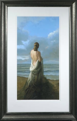 Fred de Heij - Giclée, Strand - Ingelijst (Groot) kopen? Bied vanaf 70!