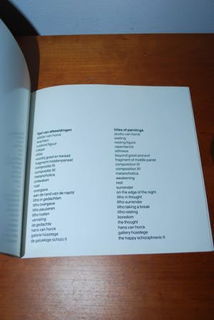 Hans Vanhorck - Aandacht - litho nr.50/50 - incl. catalogus uit de tijd (1987) kopen? Bied vanaf 1!