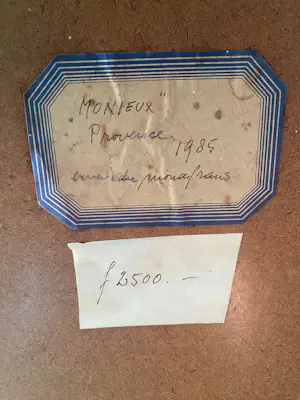 Erna van Mondfrans - Monieux Provence 1985 kopen? Bied vanaf 50!