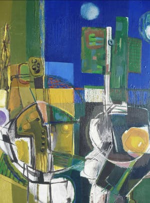 Jan Brugge - Abstract. Stilleven. kopen? Bied vanaf 199!