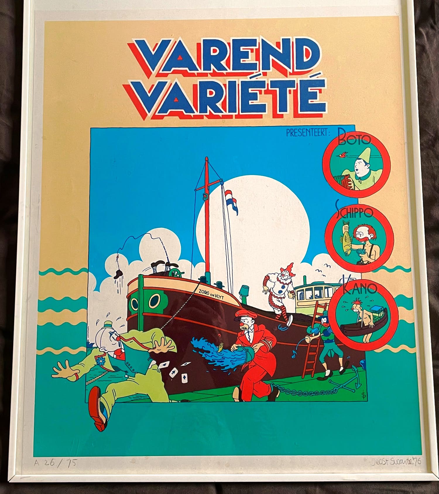 Joost Swarte - Varend Variete kopen? Bied vanaf 325!