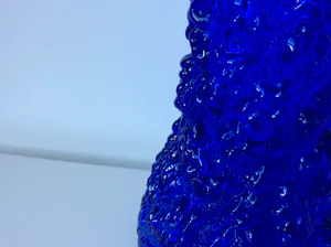 Skruf - Blauwe ‘Boomschors’ vaas kopen? Bied vanaf 50!