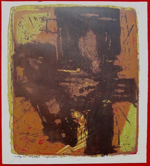 Wim Motz - Compositie, monotype kopen? Bied vanaf 30!