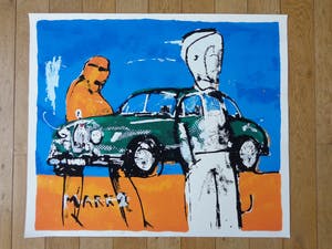 Herman Brood - MARK 2 / KLEURZEEFDRUK / 80x93cm / SIG kopen? Bied vanaf 260!