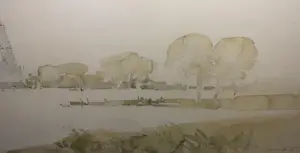 Niet of onleesbaar gesigneerd - Aquarel "Ons Dorp" werk van Kiat kopen? Bied vanaf 1!