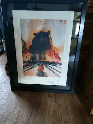 Salvador Dali - Onbekend verkocht voor € 105!