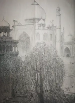 Wijnand Otto Jan Nieuwenkamp - Taj-Mahal Agra kaufen? Bieten Sie von 1!