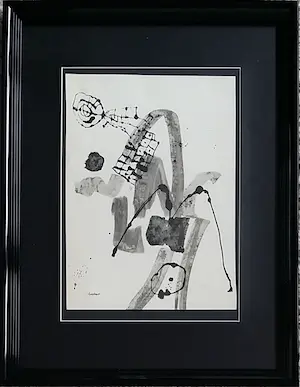 Lucebert - Abstract figuur - kaufen? Bieten Sie von 100!