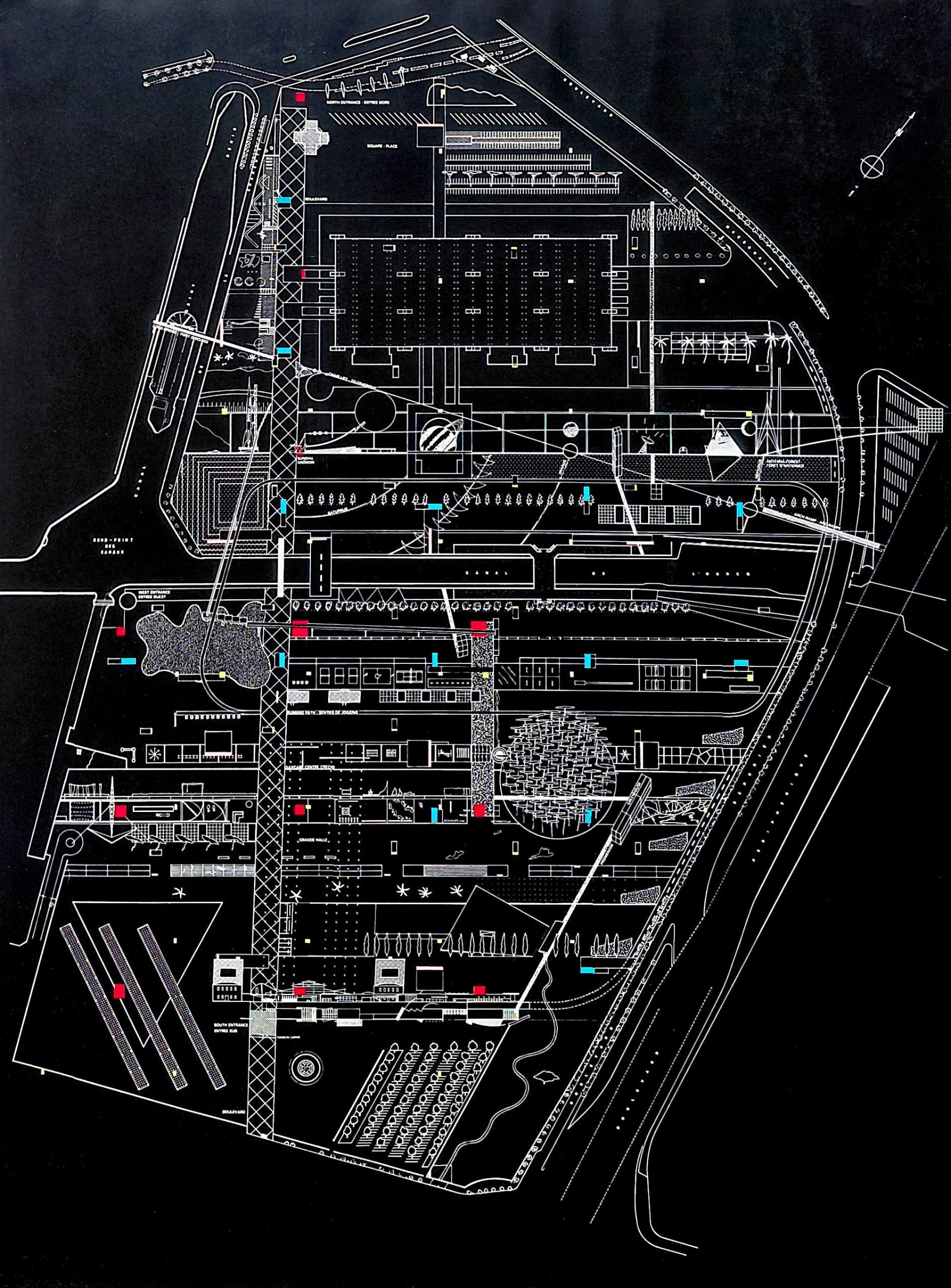 AcheterRem Koolhaas - Parc de la Villette, zeefdruk? Enchérissez de 1100!