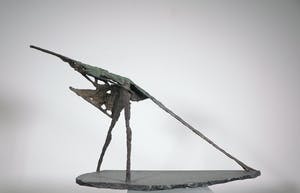 Jan Steen (II) - Brons op plaat van graniet, De schilddrager kopen? Bied vanaf 800!