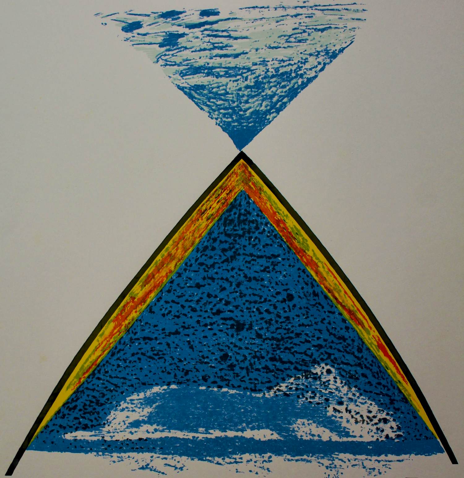 Buy Arnold van Griensven - Zeefdruk: Zonder titel? Bid from 75!
