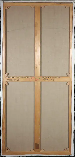 Willem Claassen - Acryl op doek, Opstand uit de dood (Zeer Groot!!) kopen? Bied vanaf 1!