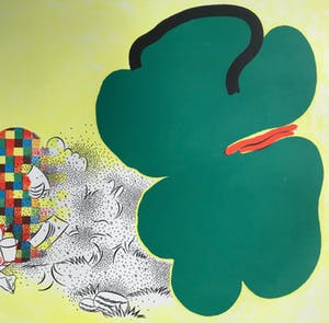 Henk Huig - Fraaie zeefdruk uit 1968 - Gesigneerd - Zonder lijst - 5/55 kopen? Bied vanaf 25!