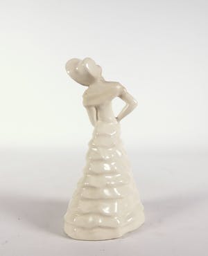 Eta Lempke - Plateel, Danseres met Zonnehoed door Plateelbakkerij Zuid-Holland Gouda kopen? Bied vanaf 1!